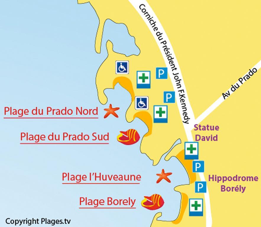 Casa Cacao près plage et vélodrome Marseille Extérieur photo